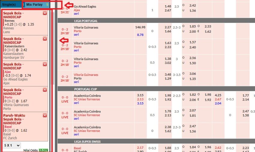 Panduan Cara Taruhan Bola Online Parlay